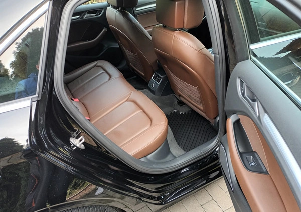 Audi A3 cena 74900 przebieg: 84046, rok produkcji 2017 z Piaski małe 172